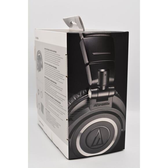 Audio-Technica M-Series ATH-M50X Professional Studio Monitor Headphones New Box - Picture 6 of 12